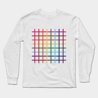 Pride Plaid Long Sleeve T-Shirt